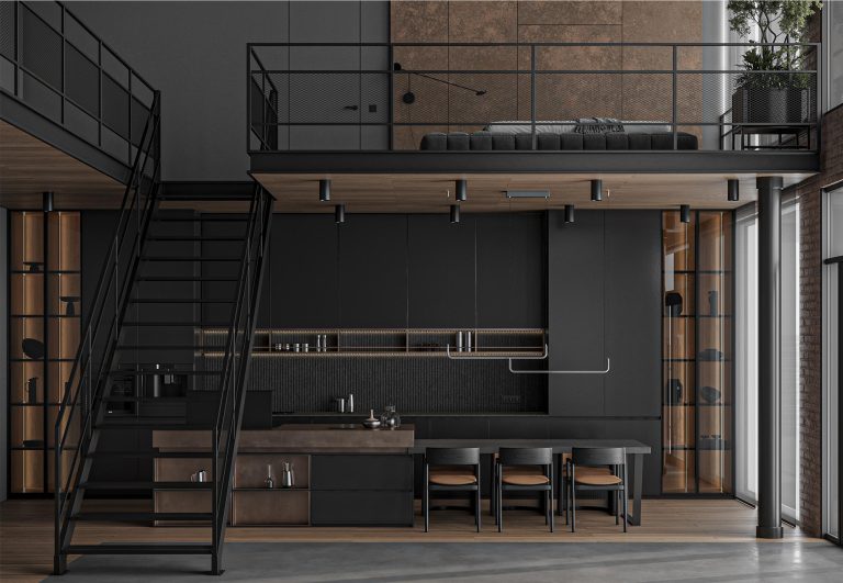 Casă în stil loft