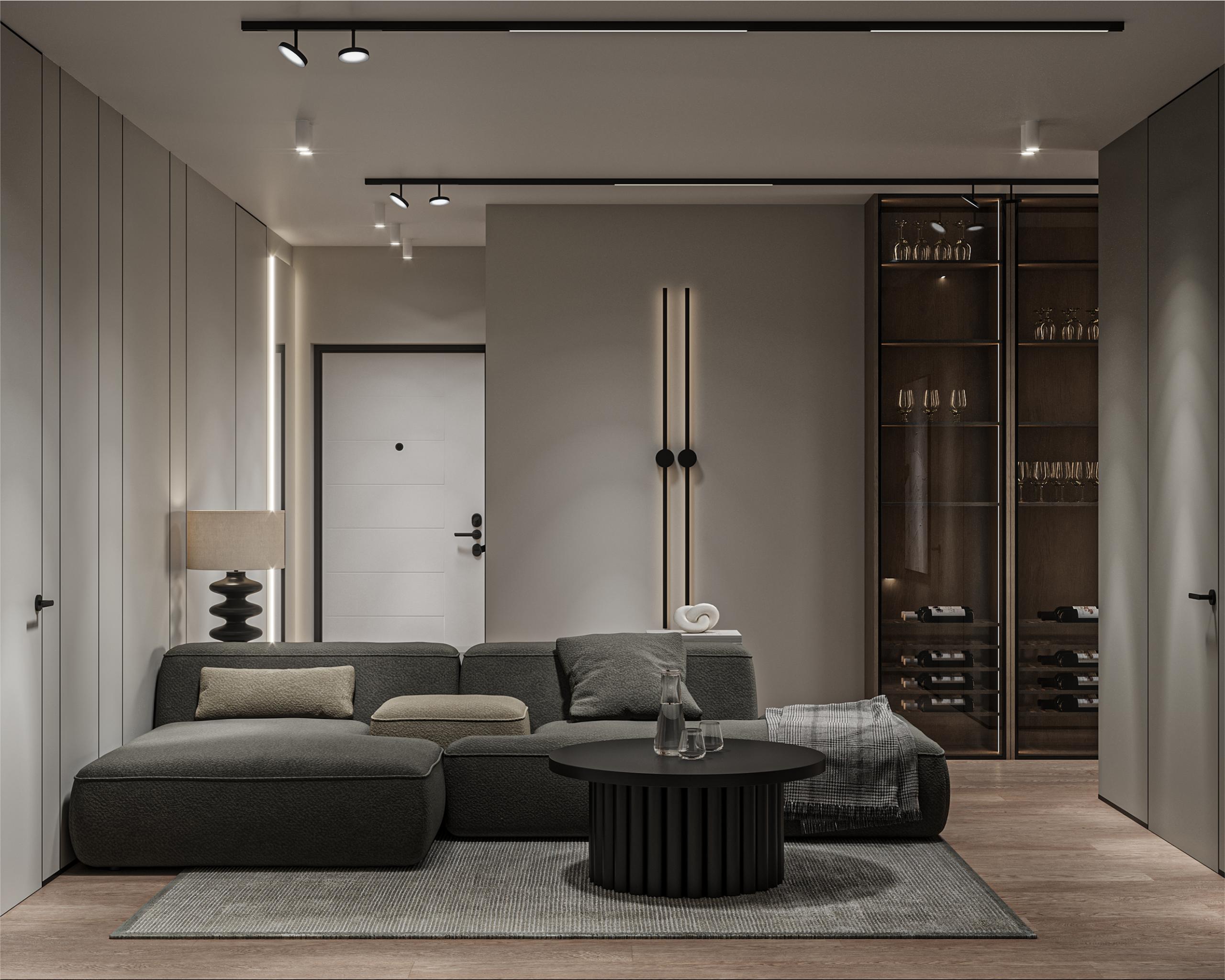 Proiect apartament Buiucani